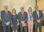 Cesar Pasold (ACALEJ), Sylvia Marinho (EJESC), Des. Jaime Ramos (EJESC), Isabella Bertoncini (EJESC), Sérgio Martins (EJESC)