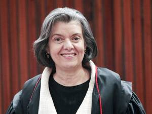Foto da presidente do TSE, ministra Cármen Lúcia